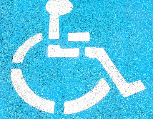 Hebebühne für Rollstuhl